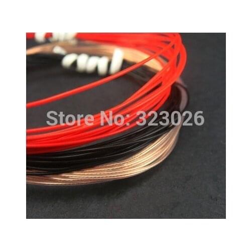Single-crystal copper wire earphone upgrade 30AWG Bass Boost 5meters