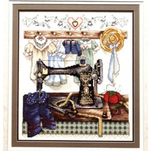Magazine sewing machine patterns Counted Cross Stitch 11CT 14CT 18CT DIY Chinese Cross Stitch Kits Embroidery Needlework Sets