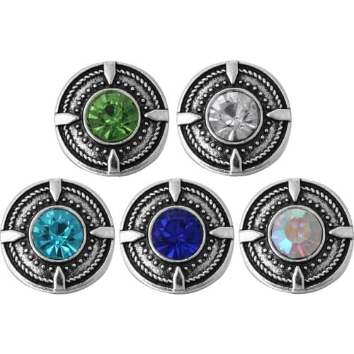 10pcs/lot High Quality 18mm Snap Button Jewelry Vintage Snap Buttons Fit Snap Bracelet for Women Snaps Jewelry