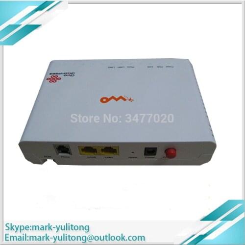 6PCS NEW F607 ZTE ZXHN GPON un With unicom logo 2 ethernet pot 1 voice ports dual
