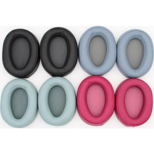 Protein Leather Ear Pads For SONY MDR-100AAP 100A H600A Headphones Replacement Soft Memory Foam Cushion Ear pads 23 SepO1