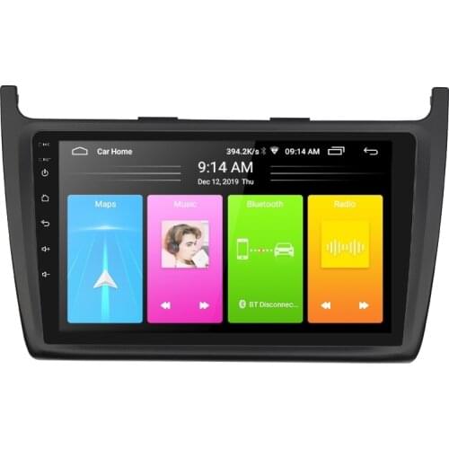 Android Car Radio for VW Volkswagen Polo Sedan 2008-2020 Auto Multimedia GPS Navigation 1+16GB With WiFi BT Mirror Link FM