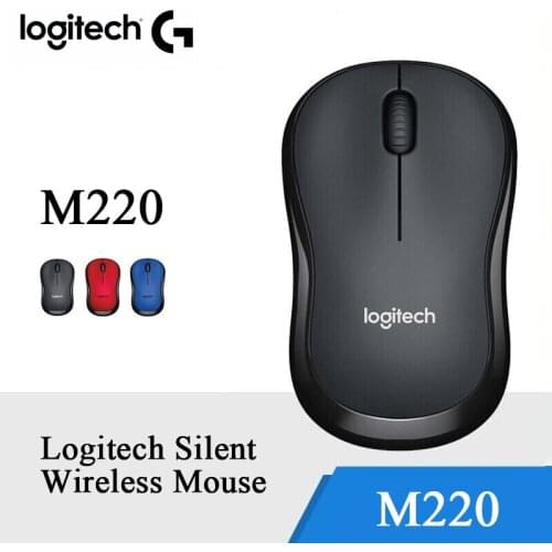 Logitech M220 wireless mouse 3 colors optional 2.4GHz detected by official software from logitech