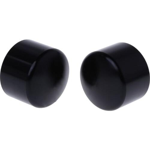 Front Axle Cap Nut Covers Fit For Street Glide Softail Fatboy Dyna