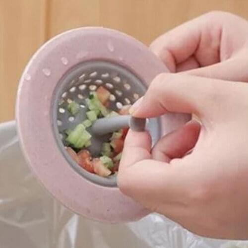 1pcs Kitchen Sink Funnel Filter Bathroom Shower Floor Bathroom Kitchen Filter Anti-blocking Drain Accessories Kitchen Sink