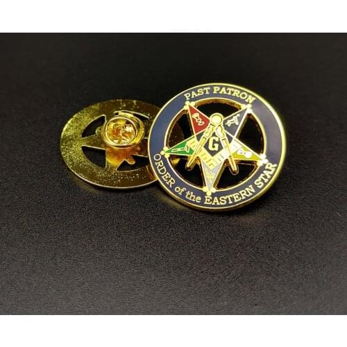 Freemasonry Masonic Pins Lapel Pin Creative Star Brooch Commemorative Badges Metal Craft Badges