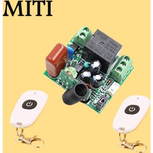 Hot Selling RF Wireless Remote Control Switch System 1CH Household Appliances/Bulbs/Led Close Control 315/433MHZ