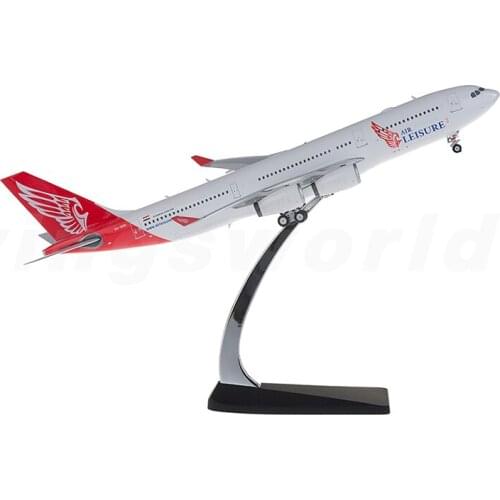 Diecast 1:200 Air Leisure Airbus A340-200 SU-GBO Airplane Models Adult Collection Souvenir Toys for Display Show