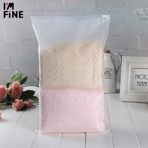 10pcs Matte clothes bags Composite Durable Clothing Zipper Bags Underwear Ziplock Pouches New Material Plastic Packaging Bags