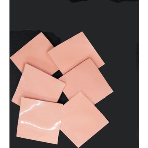 GPU CPU Heatsink Cooling Conductive Silicone Pad Thermal Pad 20mm*20mm*1mm 30*30*1mm blue pink CPU memory silicon grease