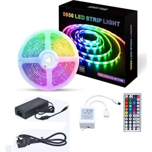 WIFI LED Strip Light 5050 SMD RGB LED Lights Flexible IP65 Waterproof LED Lamp Tape Ribbon RGB TV Desktop Diode Tape