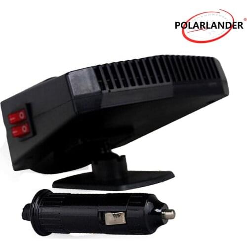 Car Truck Fan Heater High-power car heater heater defogging defrost noise-free car heater 12V 180-200W Portable Window Defroster