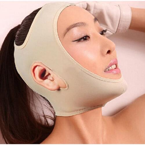 1Pc Face-lift Belt Elastic Bandage Tape Sport Face V Shaper Facial Slimming Bandage Reduce Double Chin Wrap Bandage for Women