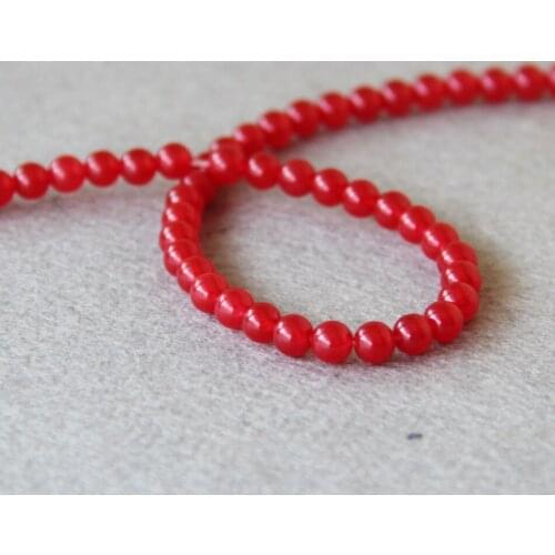 6mm Fashion beads Chalcedony beads Round shape stones Loose Beads 15" jewelry making design wholesale