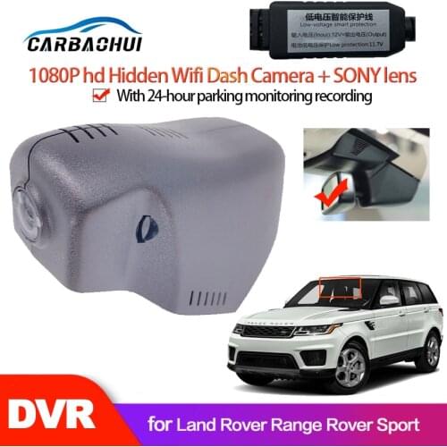 Car DVR Wifi Video Recorder Dash Cam Camera For Land Rover Range Rover Sport 2016-2020 Night vision full hd