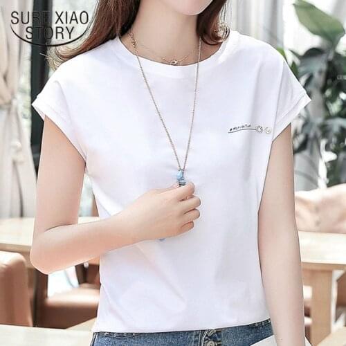 2021 new Women summer blouses 2021 fashion Short sleeve Loose o-neck short sleeve female large size women clothing women tops
