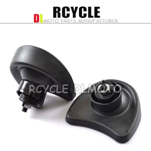 Black Rearview Fairing Mount Mirrors Fits For Harley 2014-Later Touring FLHX FLHT