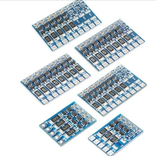 5S 21V 4.2V Balance Function Protection Board 68mA 5S Li-ion Lipo Battery Lithium 18650 Batteries Balanced 3S 4S 5S 6S 7S 8S