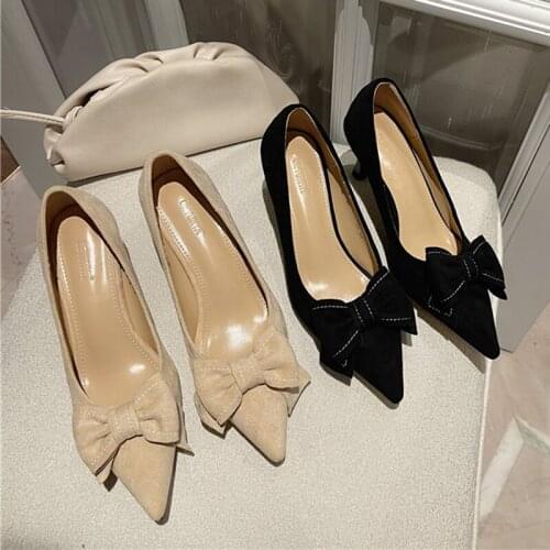 Замшевые туфли-лодочки HENGSCARYING China At AliExpress