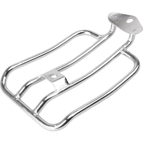 Chrome Motorcycle Sissy Bar Backrest Luggage Rack Back Rest For Harley Sportster XL 883 1200 Custom Low Nightster Roadster etc