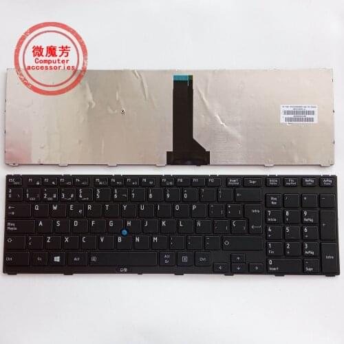 NEW Keyboard for Toshiba for Tecra R850 R950 R960 UI Replace laptop keyboard With frame
