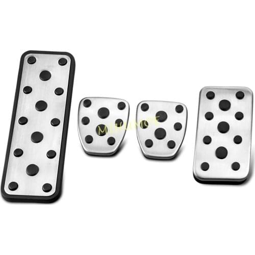 MT Foot Rest Dead Clutch Gas Brake Pedal Cover For Subaru Legacy Outback 2015-2019