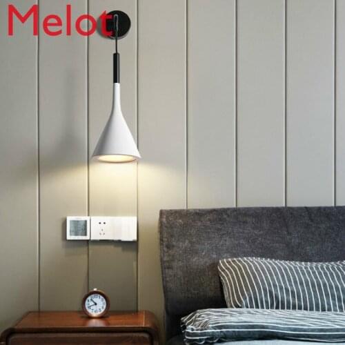 Wall Lamp Bedroom Minimalist Aisle Corridor Background Wall Wall Lamp Wireless Living Room Stair Light