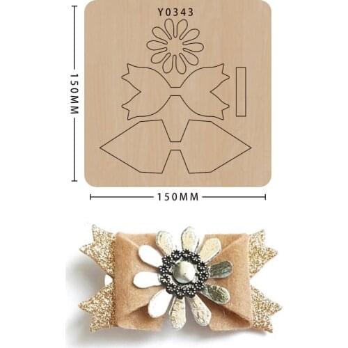 New For 2021 Bowknot For Cutting Die Wood Mould Die-Cutting Scrapbooking Handmade Cutting Suitable For Big Shot Machines