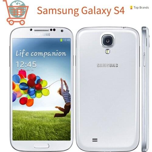 Original Unlocked Samsung Galaxy S4 i9500 i9505 Cell Phone Mobile Phone 3G&4G 5.0 '' 2GB RAM 16GB ROM s4 refurbished Smartphone
