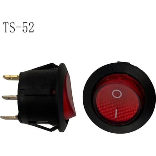 Fog Lamp Switch Automobile Universal Three-Socket Push Button