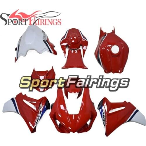 Fiberglass Racing Full Fairing Kit For Honda CBR1000RR 2017 2018 CBR1000 RR 2017 2018 Motorcycle Bodywork Gloss Red White Blue