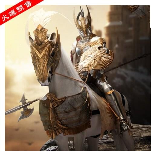 POPTOYS ALS010 1/6 Europa Wars Iron Armored Hawk Guards Silver Armor Edition Black Armor Edition Pr-sale Item