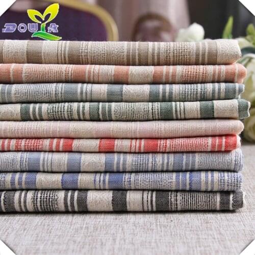 Yarn dyed fabric in spring and summer heat lattice shirt fabric wholesale trade