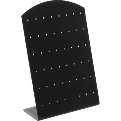 Earrings Ear Studs Display Rack Stand Jewelry Organizer Holder Showcase 48 Holes 652B