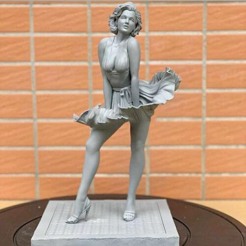 1/24 75mm 1/18 100mm Resin Model Kits Monroe Figure Unpainted No Color RW-176