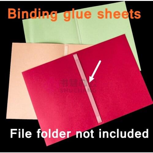 10PCS/LOT Thermal glue sheet Binding supppliers Thermal Melt Adhesive Strip 2-48mm binding glue strips