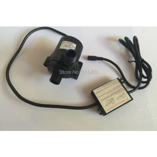 3pcs 3 Phase Micro Solar Submersible Water Pump, 50E-1280S, 5-12V DC, 1000LPH 8M Waterproof, For Fountain, Water Circulation SYS