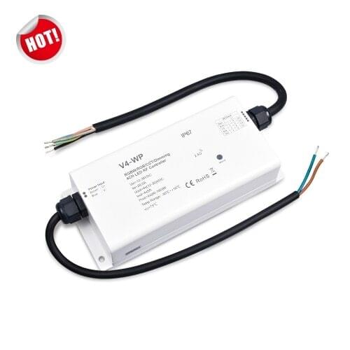 4 Channel Constant Voltage LED Waterproof RF Controller V4-WP