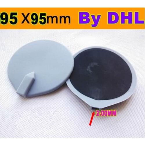 800pcs/ 9.5cm Round Carbon premium reusable ems replacement Electrode pads,electronic acupuncture massager pads tens rubber pad