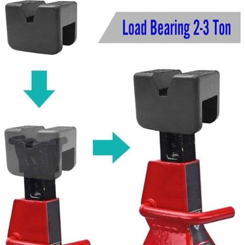 Car Jack Pad Auto Wear-resistant 4Pcs Black For Torin Big Red T43002 Parts Set Adapter