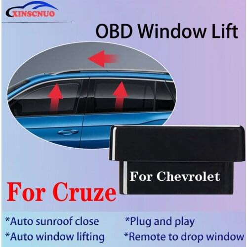 Auto Window Closer For Chevrolet Cruze 2009-2016 2017 2018 Vehicle Glass OBD Automatic Sunroof Open plug and play