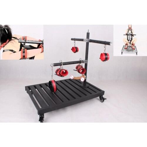 Bdsm Sex Punishment Bondage Frame Adult Games Slaves Restraints Collar Handcuffs Ankle Cuffs Bondage Erotic Sex Toys For Woman