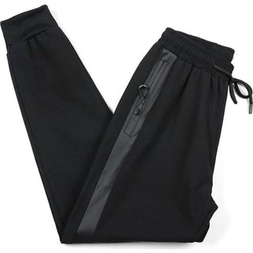 2021 New Spring Summer Mens Sports Pants Stretch Plus Size 5XL Fitness Casual Trousers Sweatpants for Men Jogging Pants Men