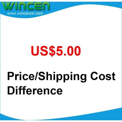 US$5.00 Price / Shipping Cost Difference Payment