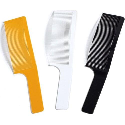 Double Sided Hairdressing Close Tooth Comb Hair Styling Cutting Hair Brush Hairdressing Plastic Comb Mens Styling Comb