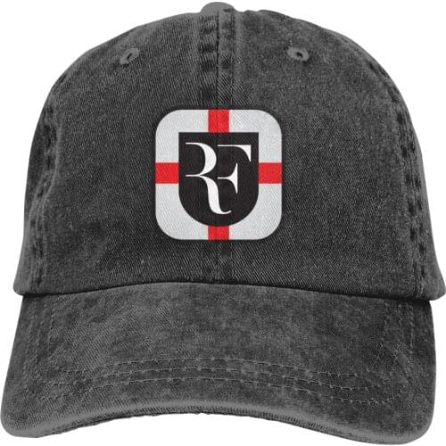 Roger Federer Logo Baseball Cap cowboy hat Peaked cap Cowboy Bebop Hats Men and women hats