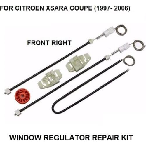 ELECTRIC WINDOW REPAIR CLIP KIT FOR CITROEN XSARA BREAK FACELIFT WINDOW REGULATOR REPAIR KIT FRONT RIGHT 1997-2006