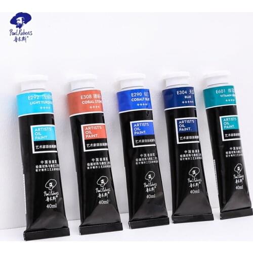 Paul Rubens 40ml Single Tube Oil Paints Art Supplier E Series Painting Pigment for Artist and Painter Master