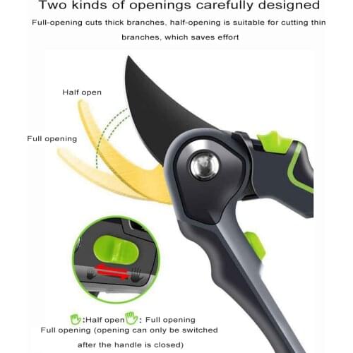 Orchard and Garden Scissors Pruner Garden Metal Cutting Scissors Garden Scissors for Garden and Garden Decor Tesoura Poda Forbic
