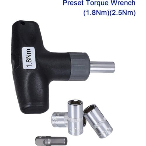Preset Torque Wrench 1.8Nm 2.5Nm Nozzle Hex Socket Torque Wrench 3D Printer Parts DIY MK8 MK10 V6 Volcano Nozzle e3d Kit 7/8/9MM